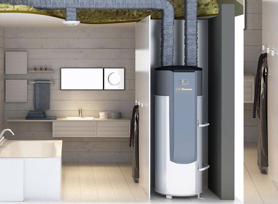 Chauffe-eau thermodynamique dans un logement à Meaux