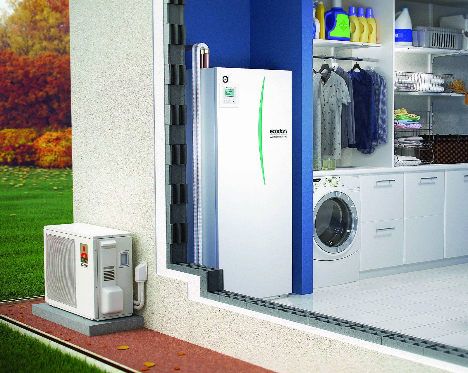 Installation d'une pompe à chaleur air eau sur radiateurs à Meaux