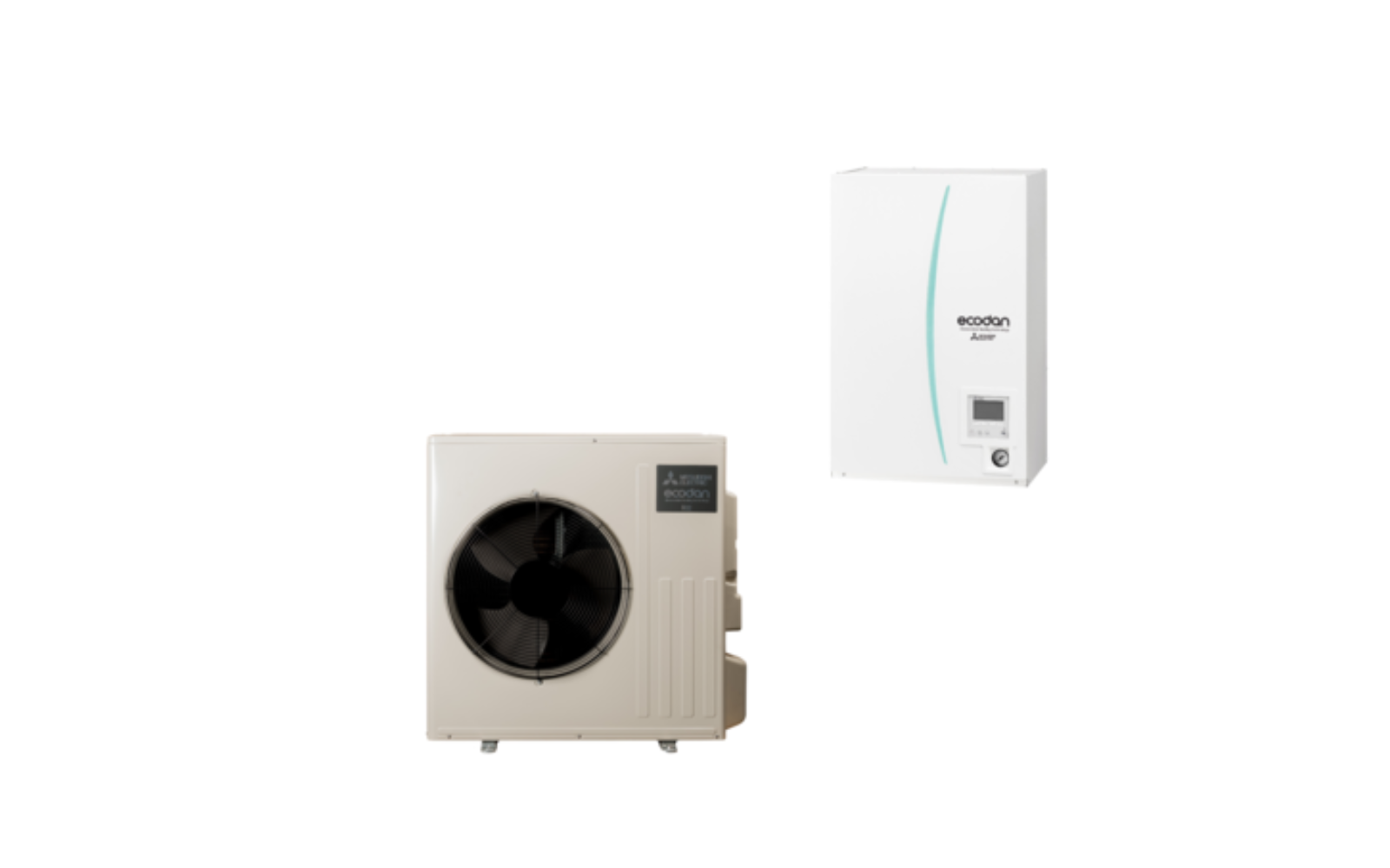 Pompe à chaleur air eau Eco Inverter dans une maison à Meaux